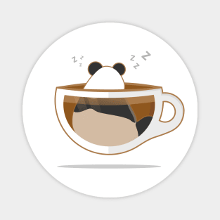 Panda in a Cup Magnet